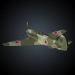 3d Yakovlev Yak-9 Fighter Plane model buy - render