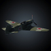 3d Yakovlev Yak-9 Fighter Plane model buy - render