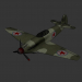 modèle 3D de Avion de chasse Yakovlev Yak-9 acheter - rendu