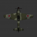 Avión de combate Yakovlev Yak-9 3D modelo Compro - render