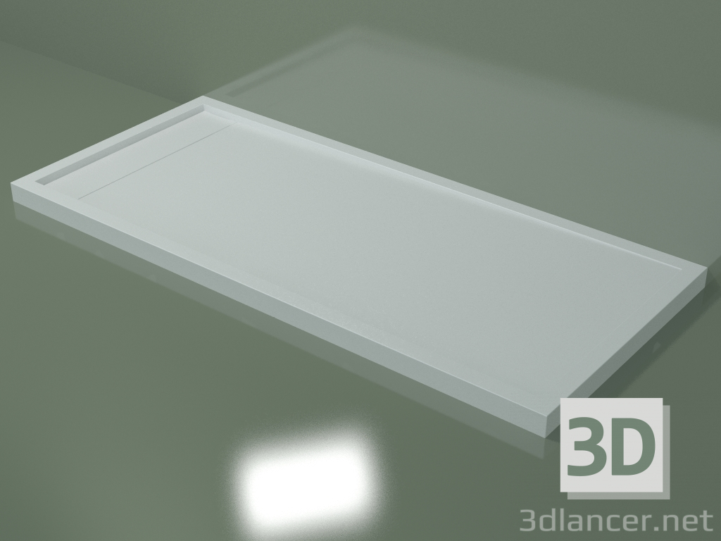 3d model Shower tray (30R14224, dx, L 180, P 80, H 6 cm) - preview