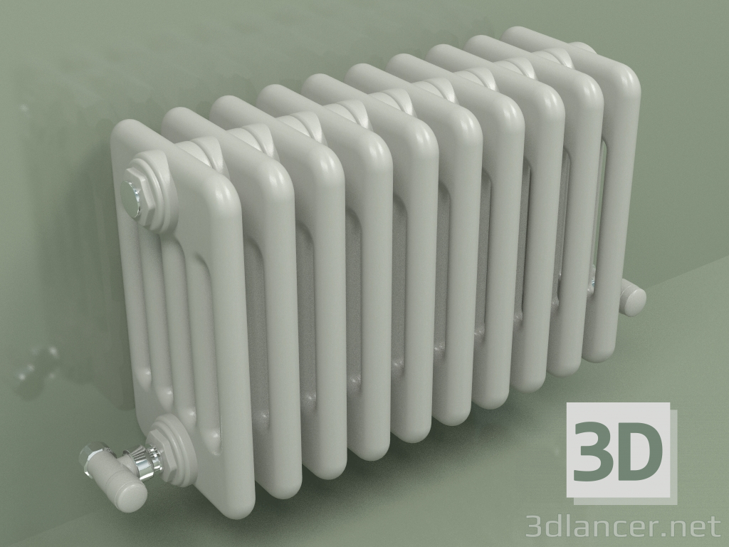 3d model Radiator TESI 5 (H 300 10EL, Manhattan gray) - preview