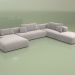 3d model Sofa Thassos (Set 07) - preview