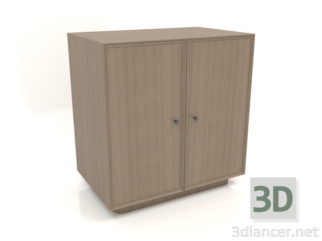 3d model Mueble TM 15 (803x505x834, gris madera) - vista previa