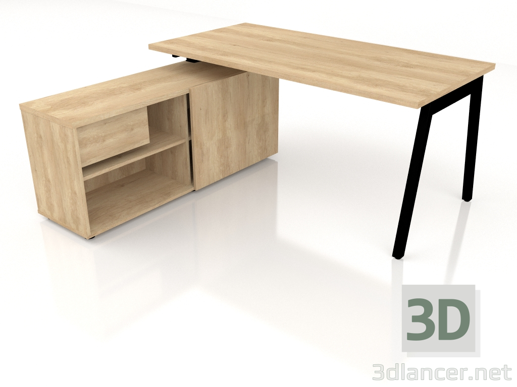 Modelo 3d Mesa de trabalho Ogi M BOM20 (1600x1600) - preview