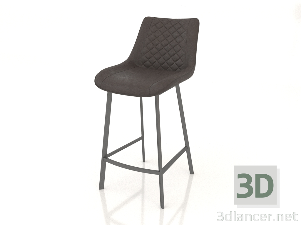 3d model Semi-bar chair Trix (65) 2 - preview