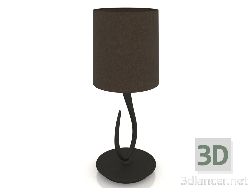 3D Modell Tischlampe (3682) - Vorschau