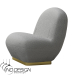 modèle 3D Inodesign Pacha chaise longue ivoire 01.419 - preview