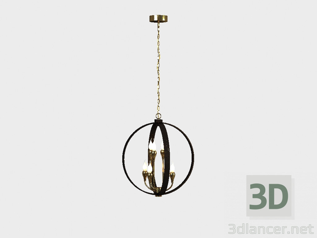 3d модель Люстра LINNETTE CHANDELIER (CH107-8) – превью