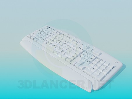 3d model keyboard - preview