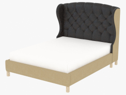 Letto matrimoniale Meredian WING letto matrimoniale con telaio (5106Q Glove)