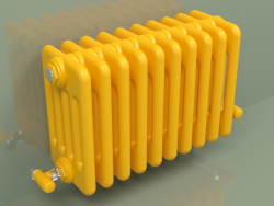 Radiator TESI 5 (H 300 10EL, Melon yellow - RAL 1028)