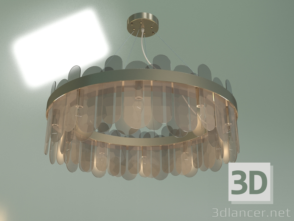 modèle 3D Lustre suspendu Conte 332-10 - preview