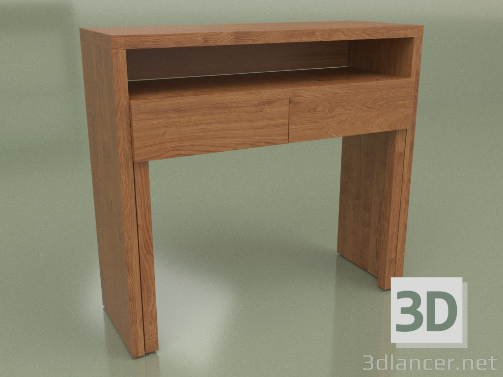 modèle 3D Coiffeuse console Mn 540 (Noyer) - preview