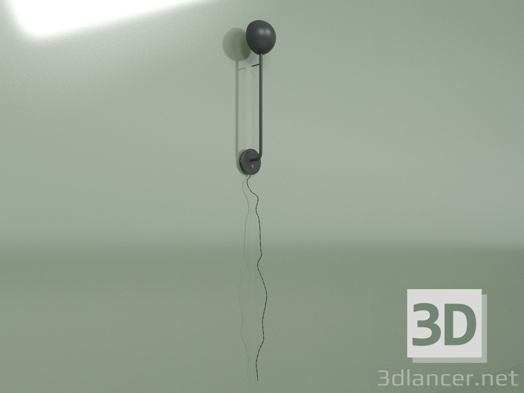 3d model Lámpara de pared moderna - vista previa