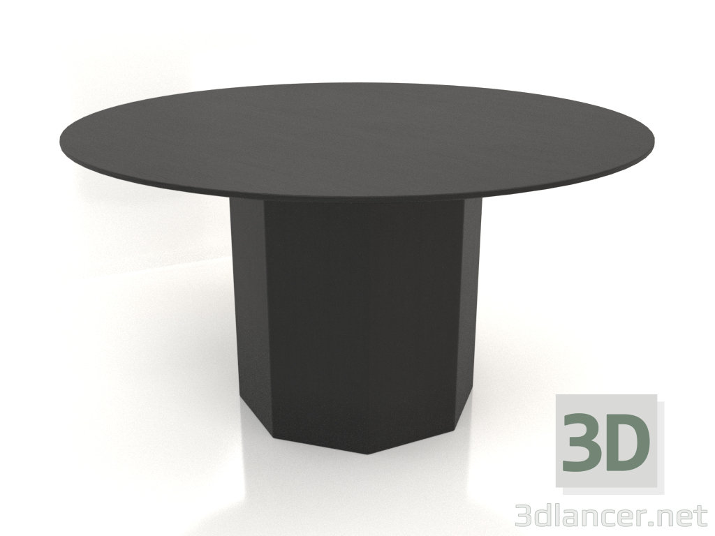 3d model Mesa de comedor DT 11 (D=1400х750, madera negra) - vista previa