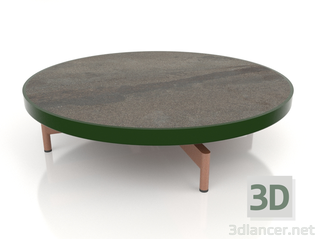 Modelo 3d Mesa de centro redonda Ø90x22 (verde garrafa, DEKTON Radium) - preview