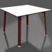 3d model Mesa de comedor 100 (Rojo vino, Fenólico) - vista previa