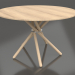 3d model Dining table Hector 120 (Light Oak, Light Oak) - preview