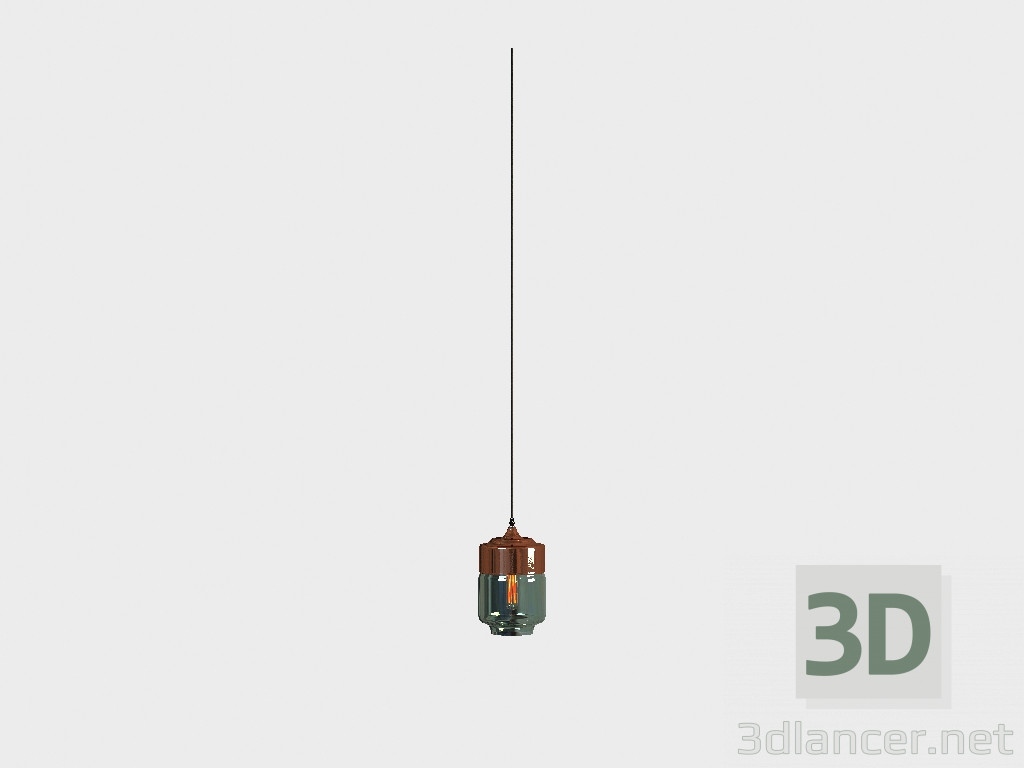 modello 3D LOMAN Lampadario sospensione (CH124-1) - anteprima