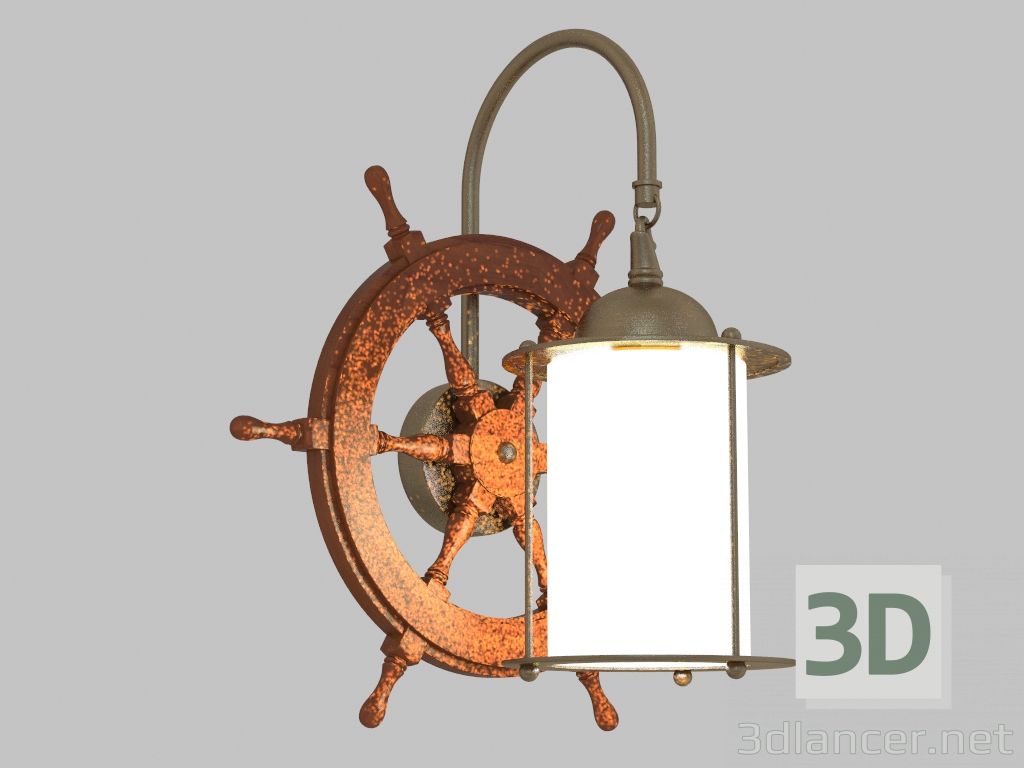 Modelo 3d Arandela Ruota (1322-1W) - preview