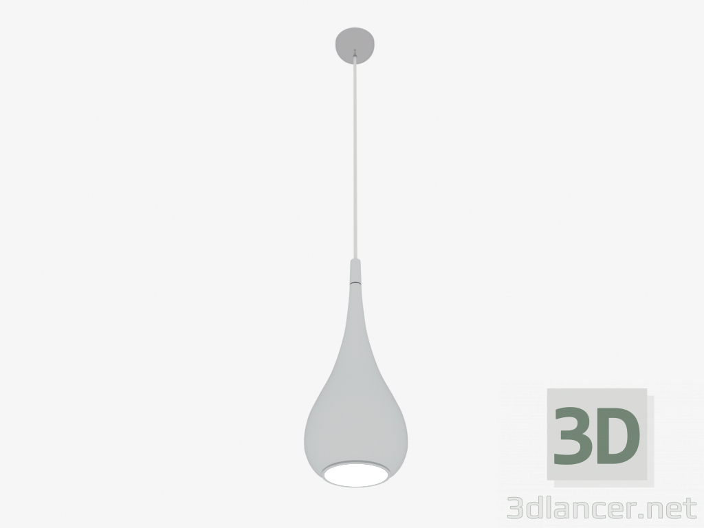 3d model Gota de luz colgante (2905 1) - vista previa