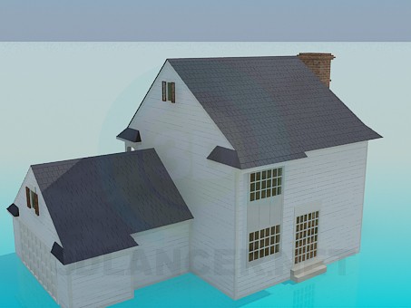 Modelo 3d Casa - preview