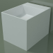 3d model Lavabo sobre encimera (01UN12302, Glacier White C01, L 36, P 48, H 36 cm) - vista previa