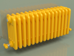 Radiator TESI 5 (H 300 15EL, Melon yellow - RAL 1028)