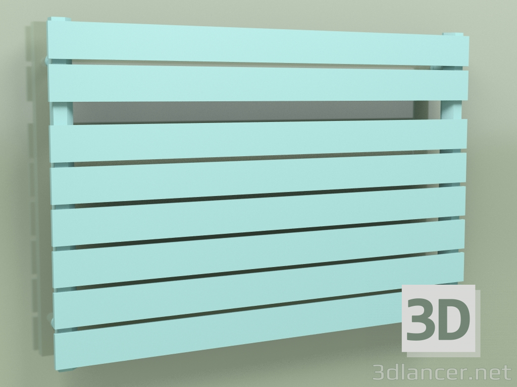 3d model Heated towel rail - Muna (680 x 1000, RAL - 6034) - preview