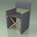 3d model Silla de director 001 (gris) - vista previa