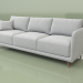 3D Modell Dreisitzer-Sofa Tokio - Vorschau