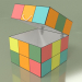 3d model Toy box Rubik's Cube - preview