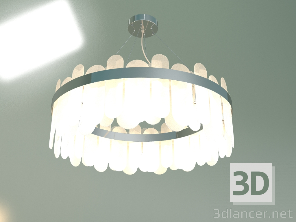 modello 3D Lampadario sospeso Conte 333-10 - anteprima