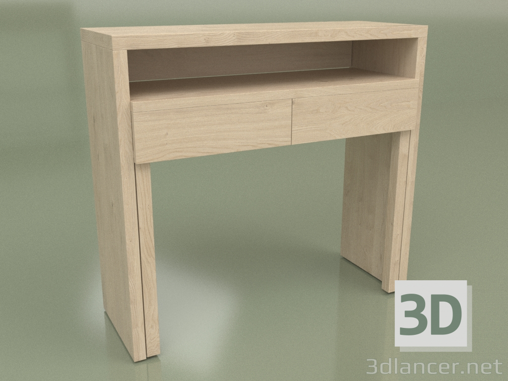 3D Modell Konsole Schminktisch Mn 540 (Champagner) - Vorschau