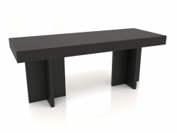 Bench VK 14 (1200x450x475, wood black)