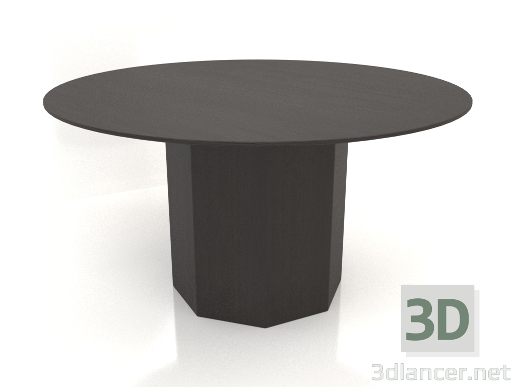 modèle 3D Table à manger DT 11 (D=1400х750, bois brun foncé) - preview