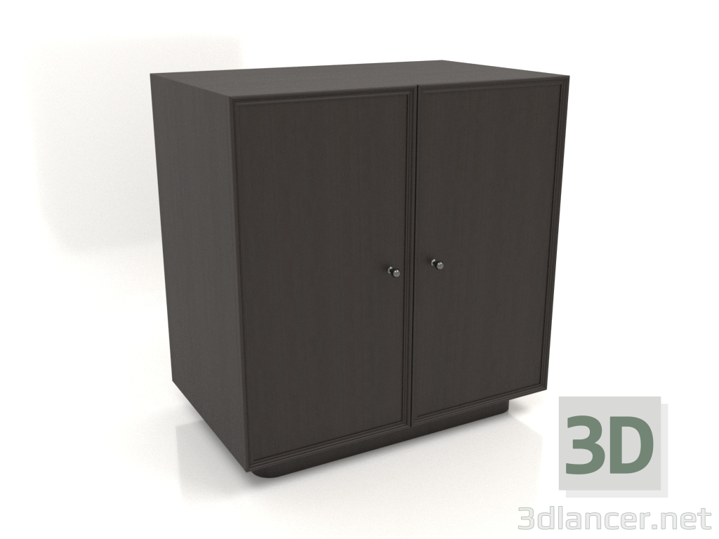 3d model Cabinet TM 15 (803х505х834, wood brown dark) - preview