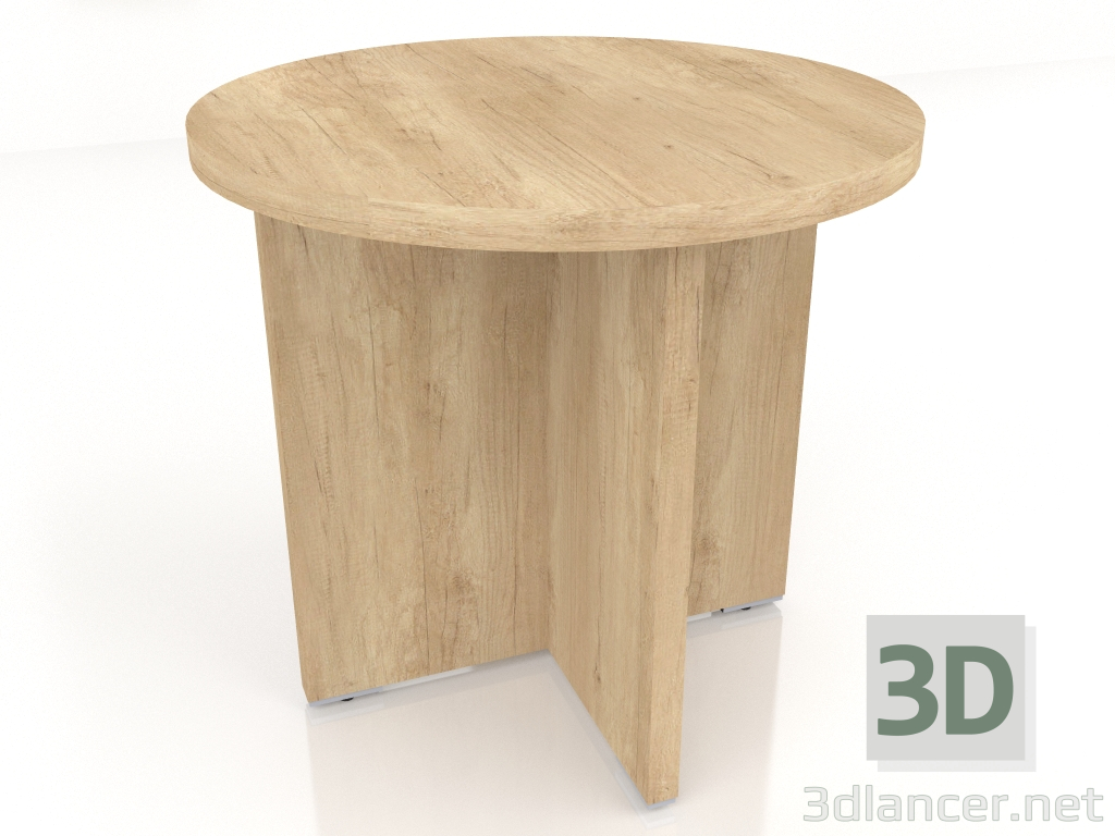 3d model Mesa de comedor Quando QS08 (800x800) - vista previa