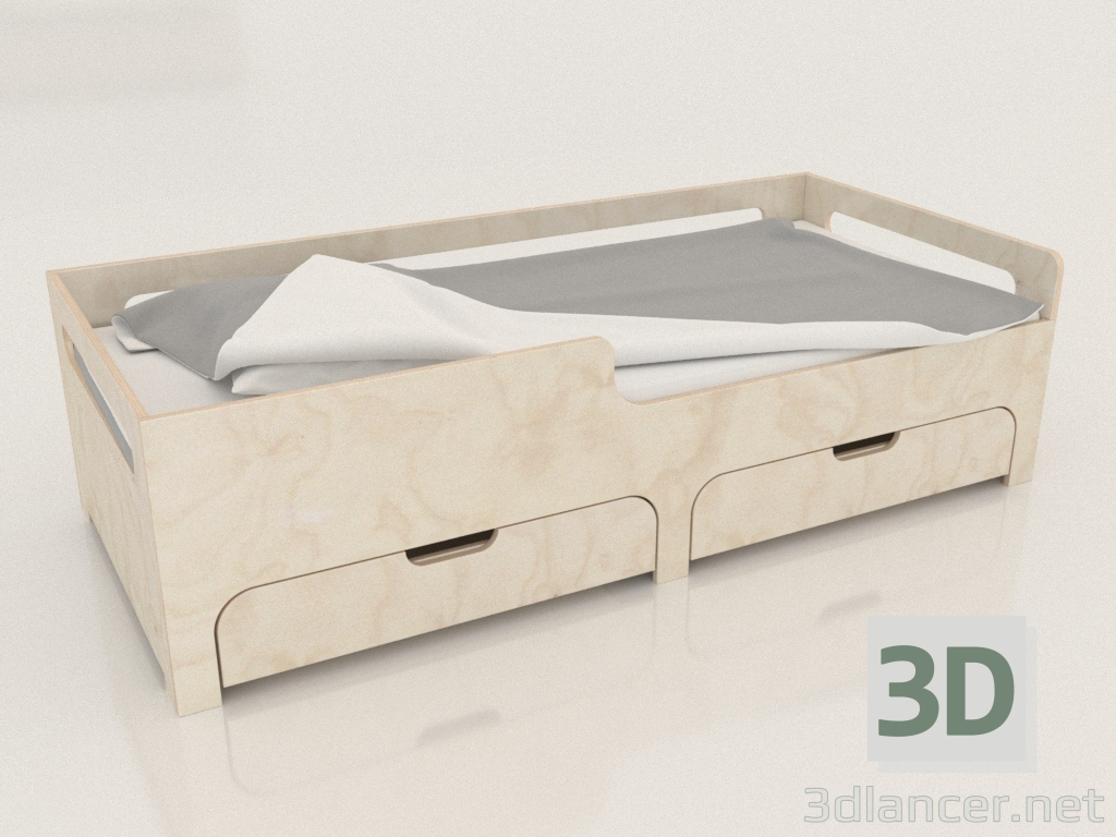 modello 3D Letto MODE DL (BNDDL1) - anteprima