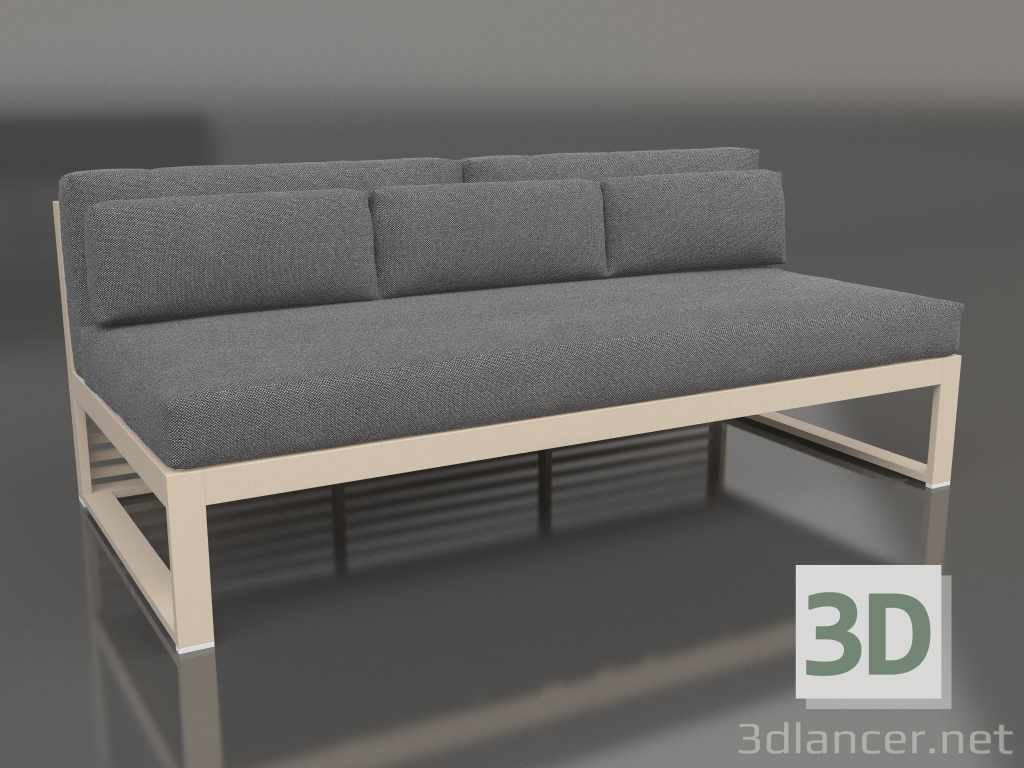 3d model Sofá modular sección 4 (Arena) - vista previa