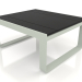 modèle 3D Table club 80 (DEKTON Domoos, Gris ciment) - preview