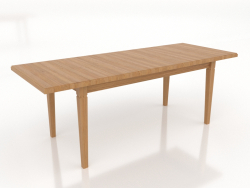 Table à manger TRANSFORM 2100x800 mm (extensible, chêne naturel)