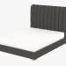 Modelo 3d cama de casal HARLAN cama queen size COM FRAME (5103Q.W006) - preview