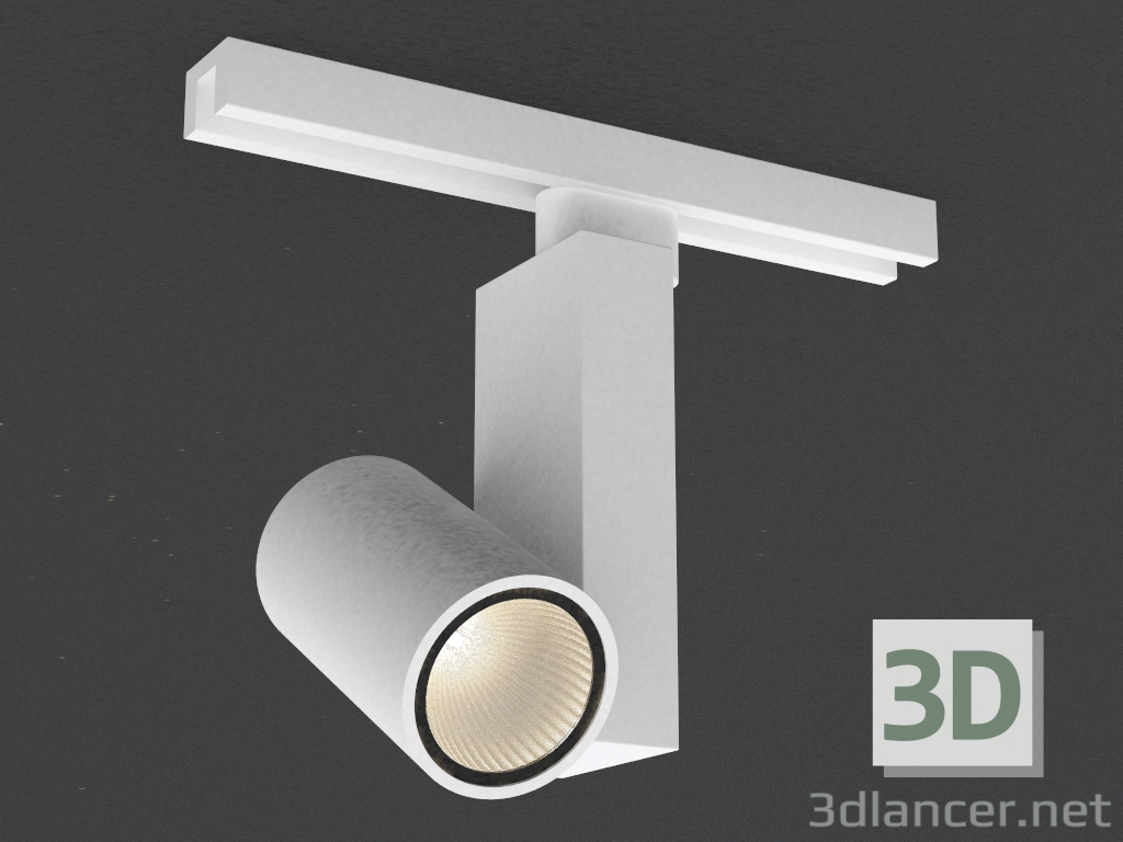 modèle 3D Lampe LED Track (DL18422_11WW-Track R Dim Blanc) - preview