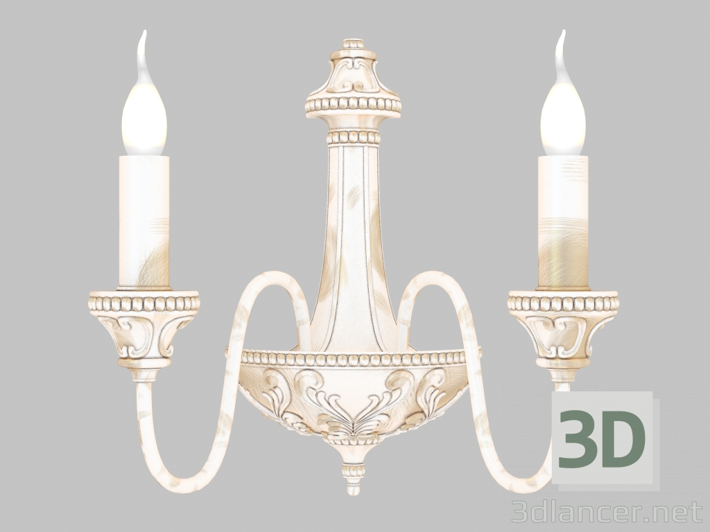 3d model Aplique de Grecia (1323-2W) - vista previa