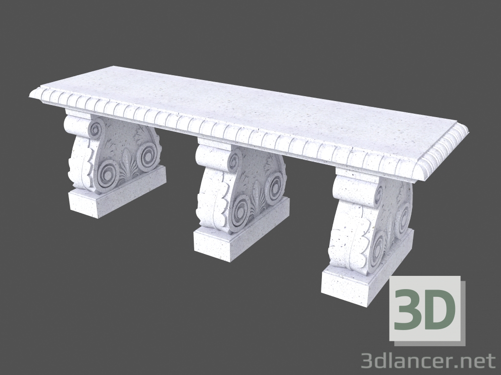 3d model Bench (LS140P) - preview