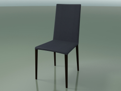 Silla 1710 (H 96-97 cm, con tapicería de cuero, L21 wengué)