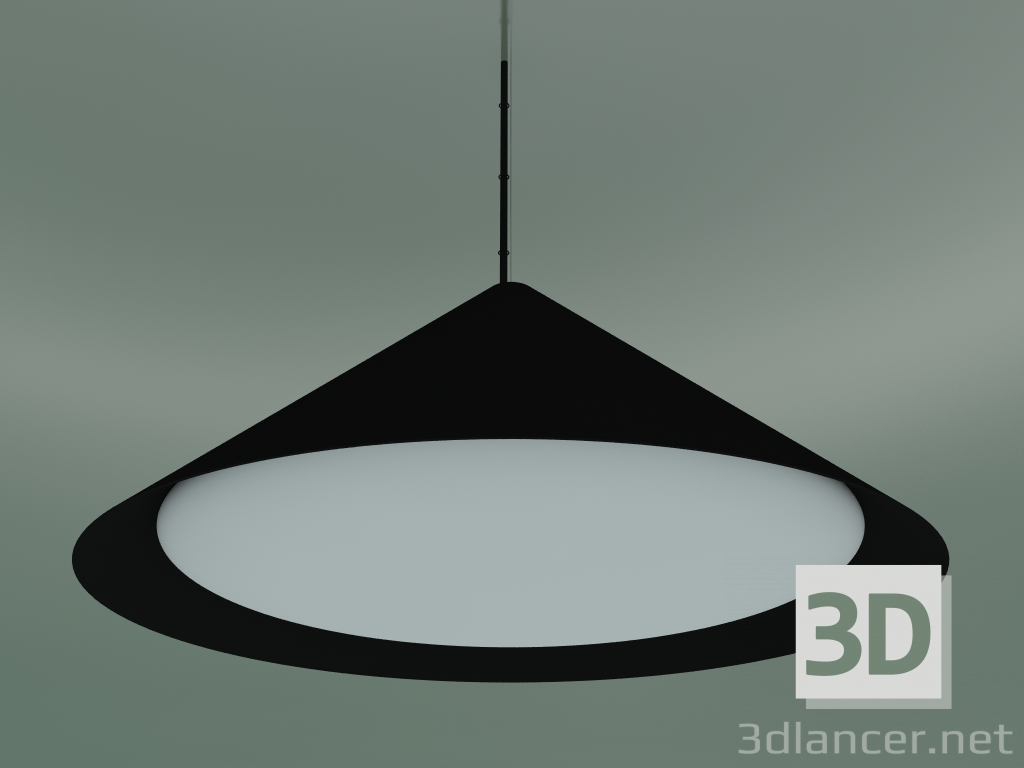 3D Modell Pendelleuchte KEGLEN 650 Pendelleuchte (LED-MD 27K, BLK) - Vorschau