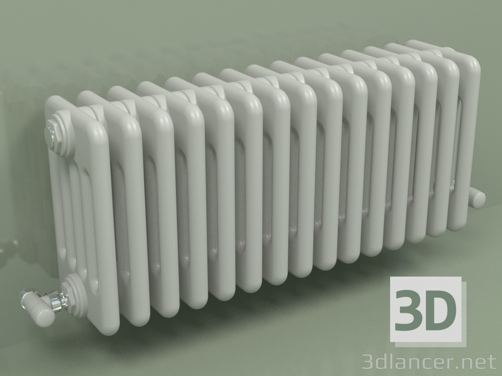 modèle 3D Radiateur TESI 5 (H 300 15EL, gris Manhattan) - preview